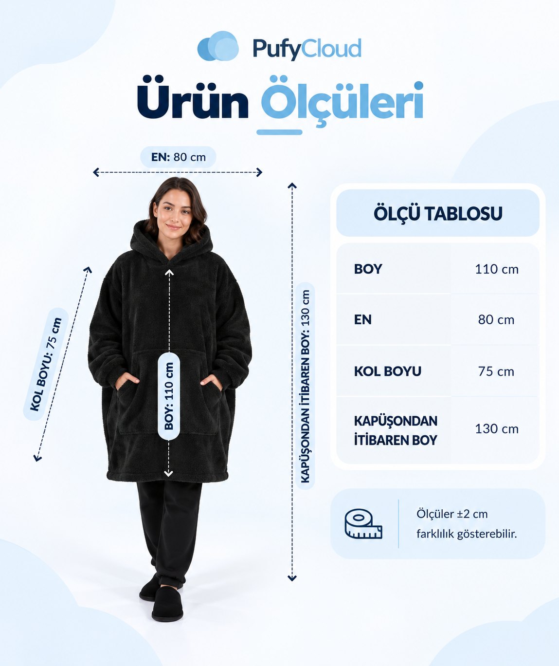Ürün ölçüleri